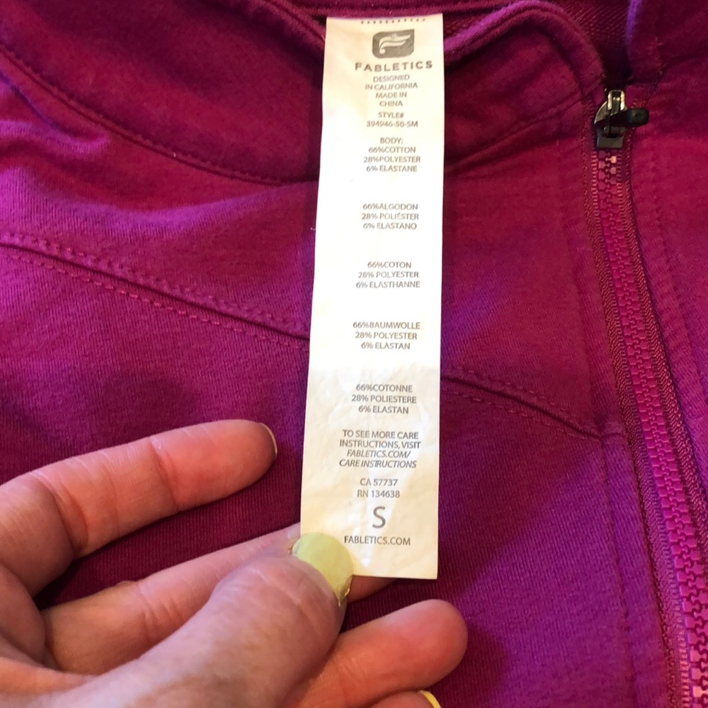 Fabletics Size Small Bundle 2 Capris And Jacket - image 7